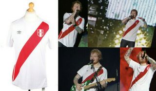 Ed Sheeran Personally Owned Stage Worn Peru Shirt Lima Photo Proof 50 Off