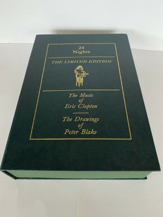 Eric Clapton 24 Nights Book Signed (uk) Limited Edition £199 Start
