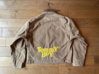 1992 Stussy x Tommy Boy Records x Carhartt Detroit Jacket Hip Hop 90’s Vintage 2