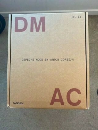 Taschen Book Depeche Mode Anton Corbijn Signed By The Band Limited Ed