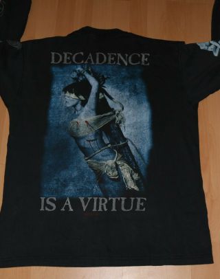 Cradle Of Filth - Possession - Decadence Is A Virtue Long Sleeve T - Shirt 2