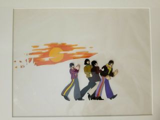 Beatles Yellow Submarine Cel Production Art Frame 10 553