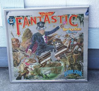 Elton John Captain Fantastic And The Brown Dirt Cowboy Mirror Mca Records 1975