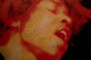 Jimi Hendrix - Signed Electric Ladyland Lp Cover - Holy Grail Item -