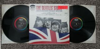 Beatles Incredible Vintage 1964 " Beatles Story " Mono Lp Sw / Nm La Press
