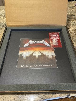 Metallica Master Of Puppets Remastered Deluxe Box Set (10 Cds,  3 Lps,  2 Dvds)