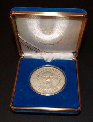 Taiwan Chiang Kai - Shek 100th Anniversary Silver Coin/box A - 538