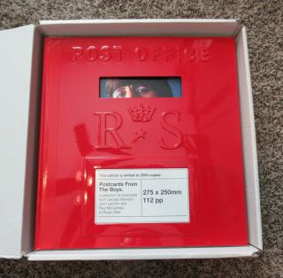 Beatles Ringo Starr Signed Postcards From The Boys Genesis Standard Edition Book