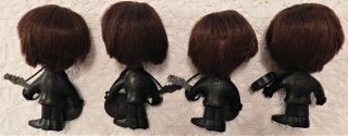 Beatles Remco Doll Set of Four Soft Body Dolls with Instruments and Boxes 3