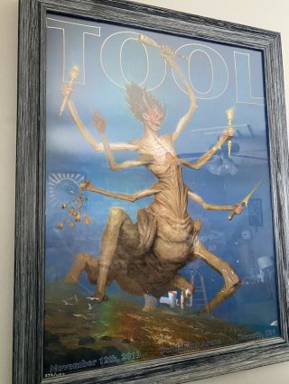 Tool Poster 272/650 Toronto,  On November 12th 2019 Unsigned