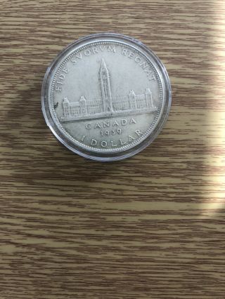 1939 Canadian Silver Dollar - Royal Visit 2