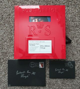 Beatles Ringo Starr Signed Postcards From The Boys Genesis Deluxe Edition Book
