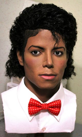 1/1 Lifesize CUSTOM Michael Jackson Billie Jean bust prop Thriller era 2