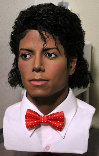 1/1 Lifesize CUSTOM Michael Jackson Billie Jean bust prop Thriller era 3