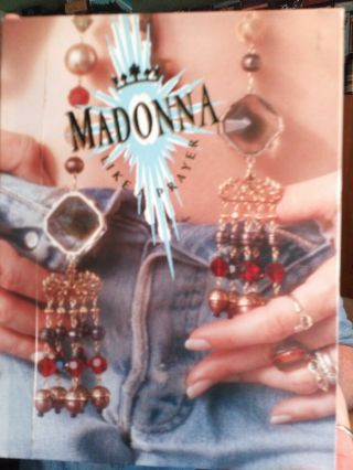 Madonna " Like A Prayer " Complete Uk Promo Only Box Set From 1990 (mer 0272).
