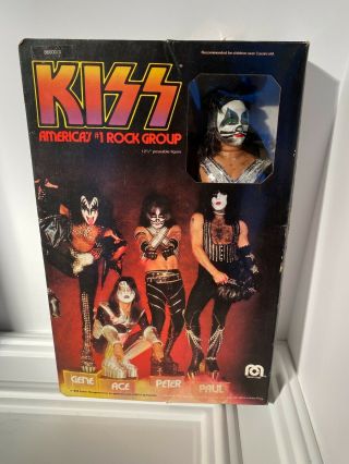 Kiss 1978 Mego Ace Fraley Doll Nib - Rfp - Gun Era Estate Oh So Unusual