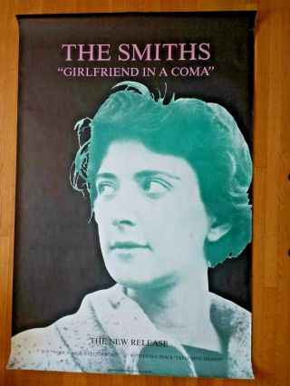 40 " X 61 " The Smiths (morrissey) - Girlfriend In A Coma 1987 Subway Poster