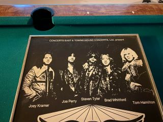 Vintage Aerosmith Framed Poster Madison Square Garden May 1976 (1 of 1) 5