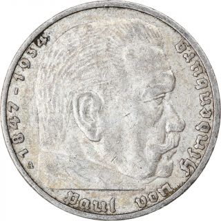 [ 741430] Coin,  Germany,  Third Reich,  5 Reichsmark,  1936,  Berlin,  Ef (40 - 45)