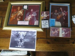 Lynyrd Skynyrd 1976 Rare Photos And Concert Ticket York And Outlaws