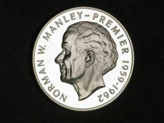 Jamaica 1978 $5 Norman Manley Silver Crown Proof