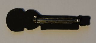 Paul McCartney Hofner Bass Lapel Pin - Rare Vintage Item 2