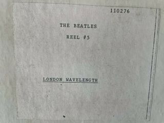 The Beatles Story 1973 Bbc 14 Part Series Reel To Reel.  Fantastic