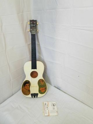 Rare Vintage Elvis Presley 4 String Guitar Emenee 1956 Era