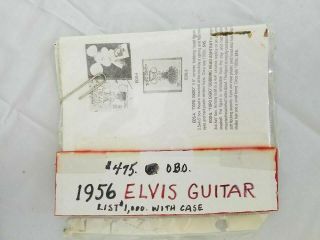 Rare Vintage Elvis Presley 4 String Guitar Emenee 1956 era 4