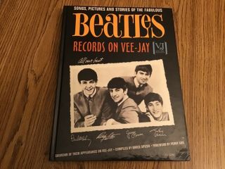 ‘The Beatles Records On Vee Jay’,  ‘Swan Song’hardback book set Spizer cond 5