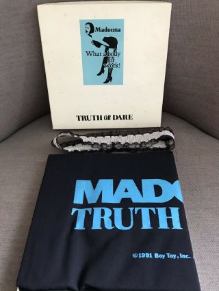 MADONNA - Truth or Dare / In Bed with Madonna Promotional Pillow Case Box Set 3