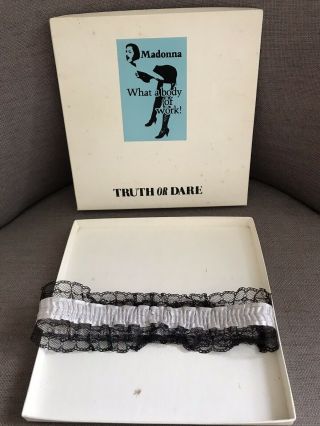MADONNA - Truth or Dare / In Bed with Madonna Promotional Pillow Case Box Set 4