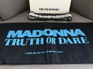 MADONNA - Truth or Dare / In Bed with Madonna Promotional Pillow Case Box Set 5