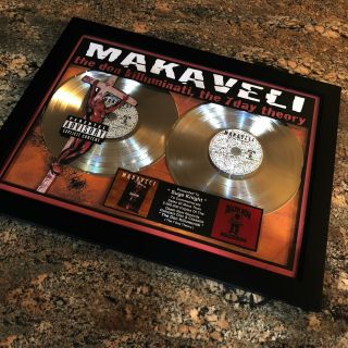 Tupac Shakur 2pac Makaveli Killuminati Million Record Sales Music Award Lp Vinyl