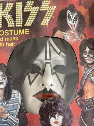 Kiss 1978 Ace Frehley Collegeville Halloween Costume Aucoin Vintage Rare