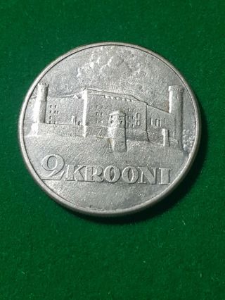 Estonia 1930 2 Krooni Silver