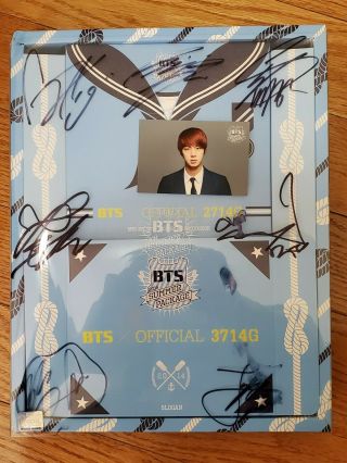 Bts 2014 Official Summer Package Signed (2 Signatures Smudged),  Jin Pc
