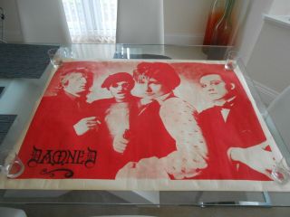 The Damned - 1979 Mge Tour Poster - Vintage Punk Clash Pistols Ramones