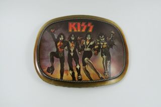 Kiss Destroyer Belt Buckle 1976 Pacifica Mfg.