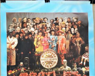 Beatles Sgt Peppers Lonely Hearts Club Band 1987 Poster Peter Blake Autographed 3