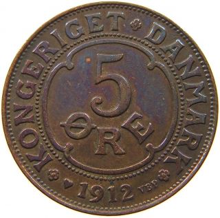 Denmark Denmark 5 Ore 1912 S46 495