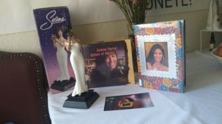 Selena Quintanilla Statue Books And Photo.