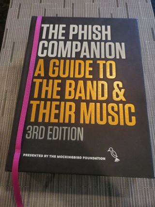 The Phish Companion - 3rd Edition Hardcover Book Mockingbird Foundation
