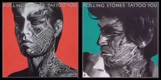 The Rolling Stones Tattoo You Vintage 1981 Mick & Keith Promo Posters