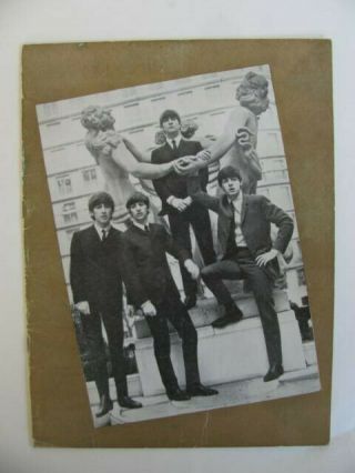 The Beatles Program Hippodrone Theatre Brighton 7/12/1964