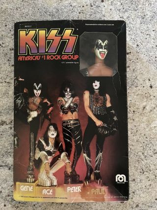 Kiss 1978 Mego Gene Simmons Doll Aucoin Love Gun Era