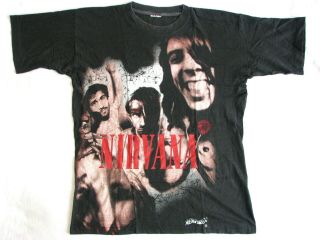 Nirvana T - Shirt Rare Vintage 90 