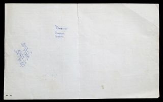 1969 Vintage LED ZEPPELIN RECORDING CALENDAR Concert BONHAM Jimmy Page 4
