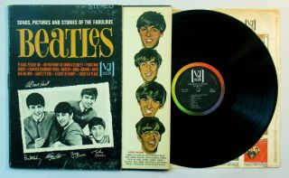Beatles Rare 1964 Stereo ‘ Songs,  Pictures And Stories ‘ Gatefold Vee Jay Album