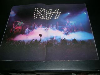 KISS On Tour book program 1976 Gene Simmons Paul Stanley Ace Frehley Peter Criss 6